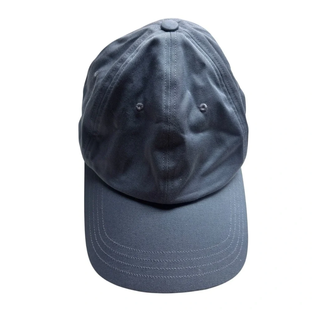 Lululemon utility blue unisex ball cap with silver hardware
